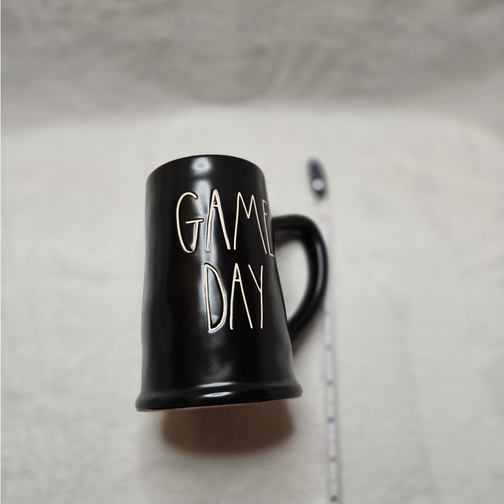 Rae Dunn Black Game Day Mug